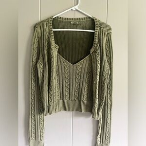 American Eagle Sweater Tank Set